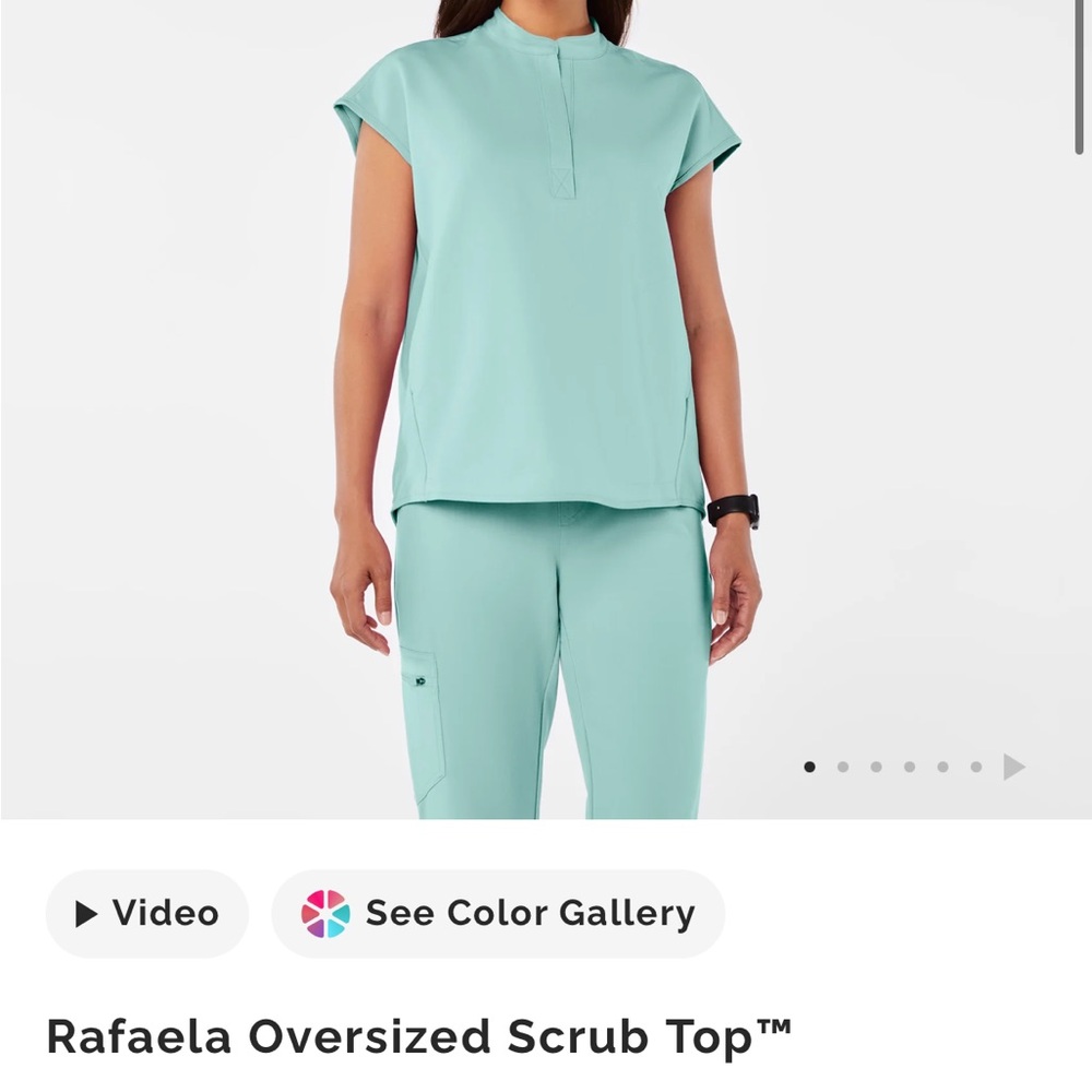 Figs Women's Seafoam & Subset Drift Scrub Sets